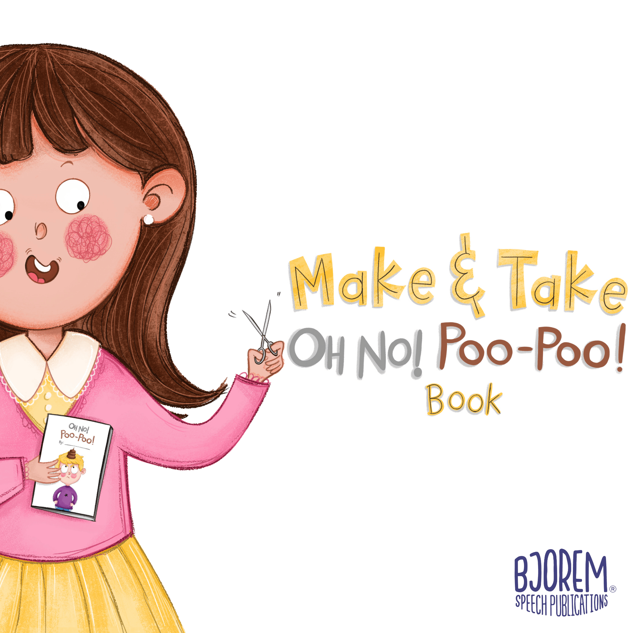 OH NO! Poo Poo! Make & Take Book Companion Download Bjorem OH NO! Poo Poo! Make & Take Book Companion Download Best Speech Language Therapy Tools