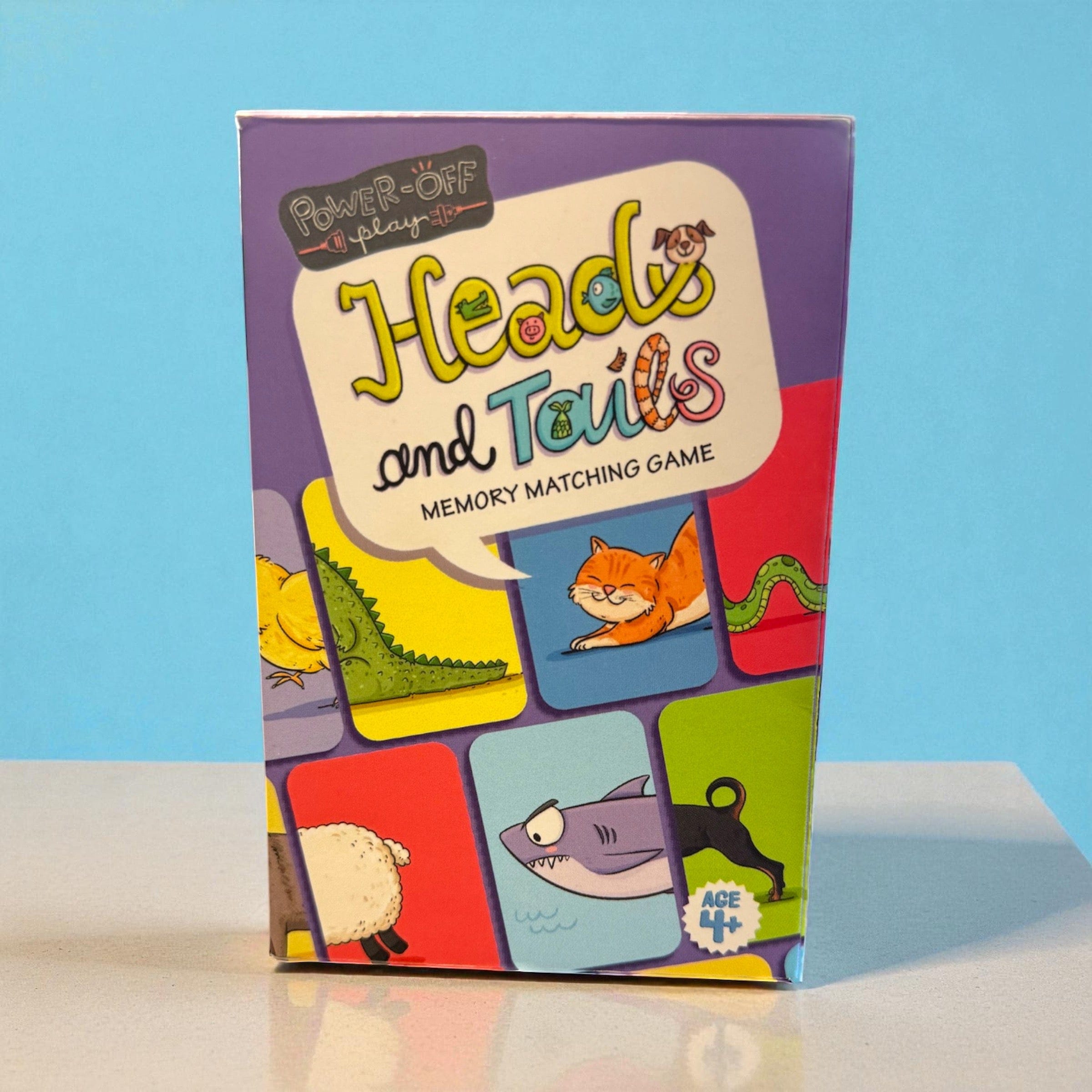 Power Off Play™: Heads and Tails Memory Card Game – Bjorem Speech®