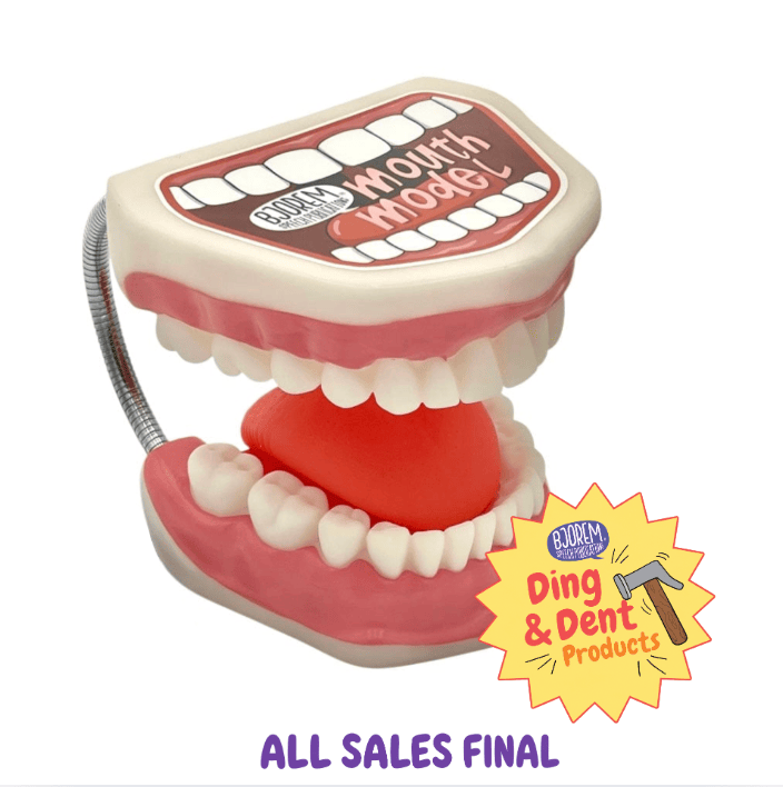 DING AND DENT: My Monster Mouth - Bjorem Speech® Mouth Model Mouth Model for Kids - My Monster Mouth Teaching Tool Best Speech Language Therapy Tools