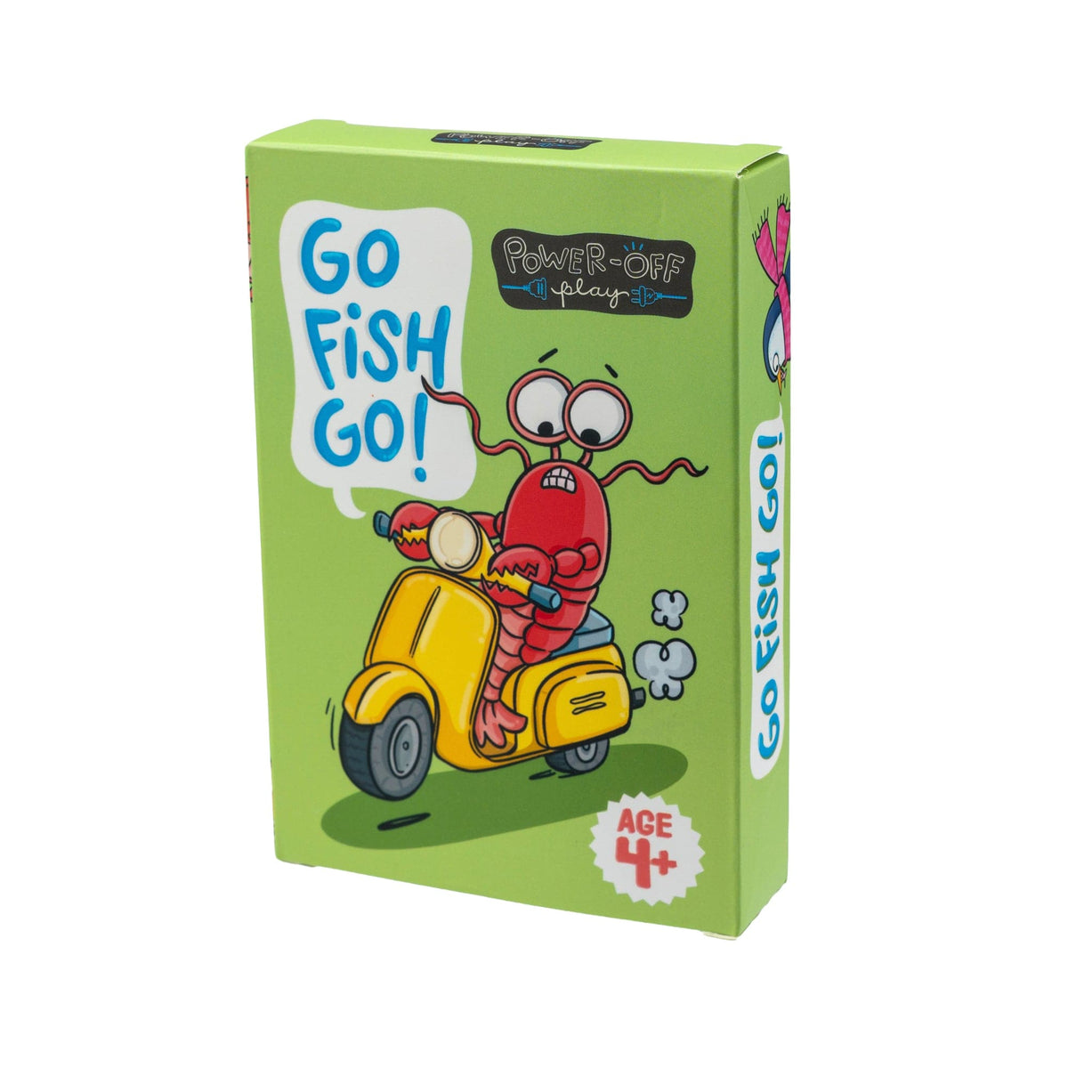 Power Off Play Go Fish Go card game included in the Grad-to-Great kit