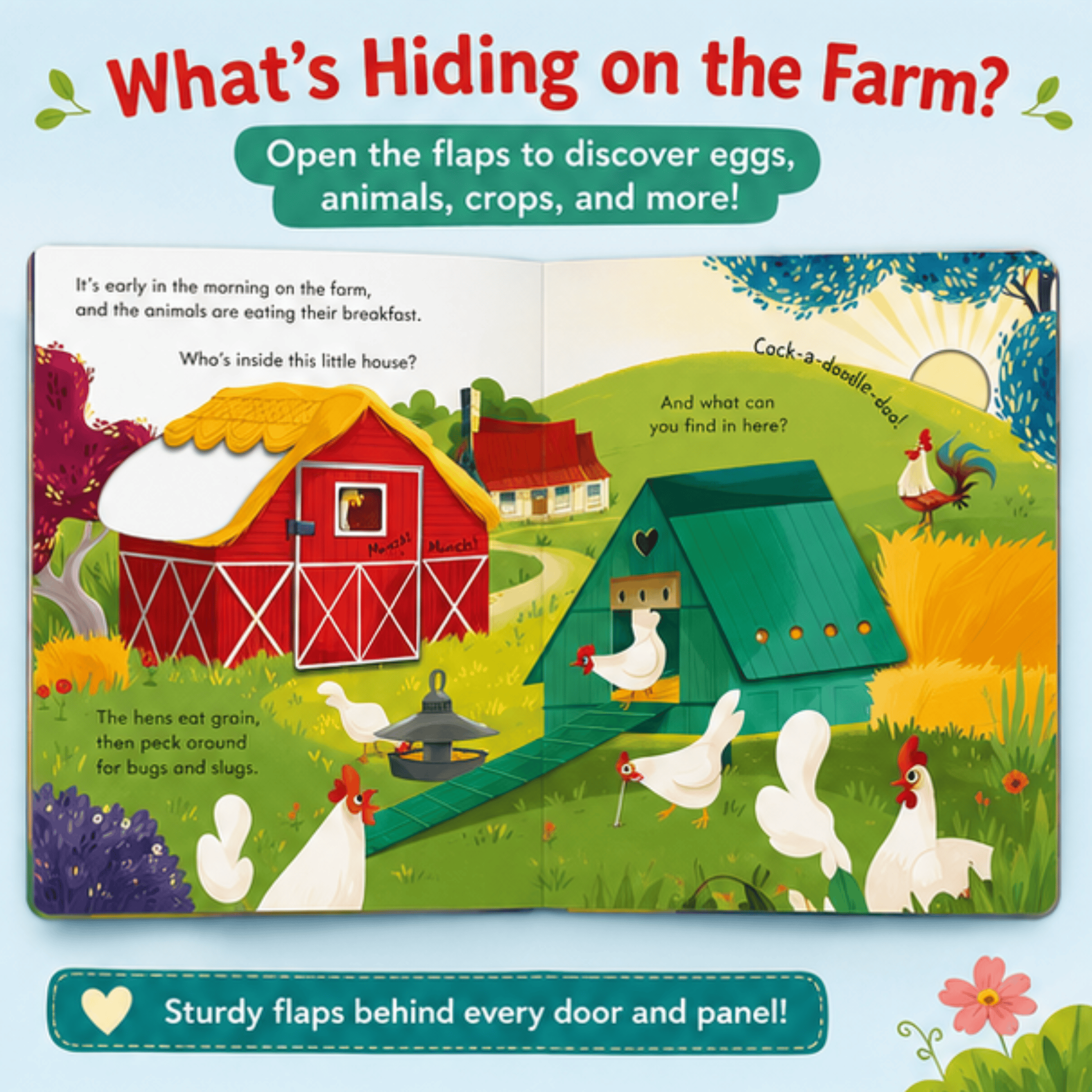 Peek Inside the Farm : Lift-a-Flap Peek Inside the Farm : Lift-a-Flap Best Speech Language Therapy Tools
