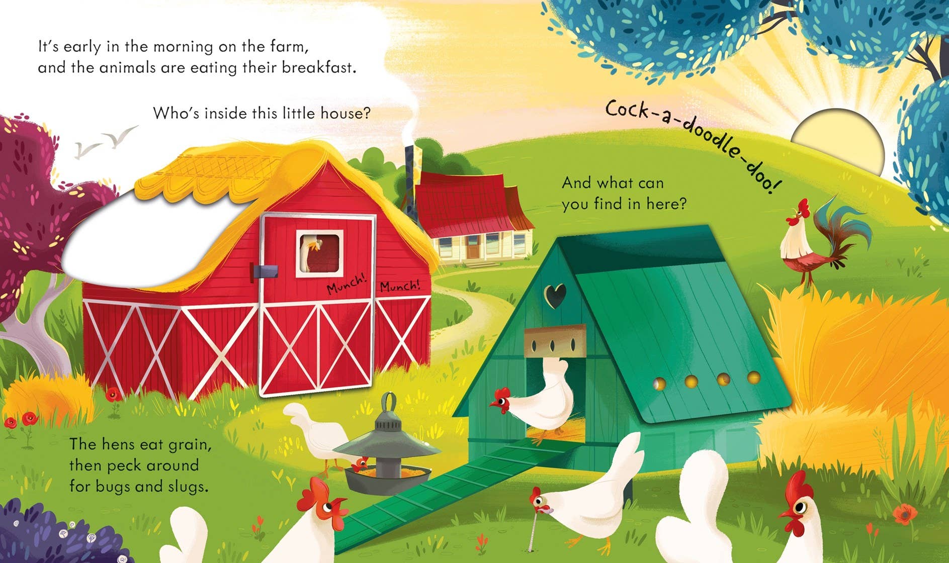 Peek Inside the Farm : Usborne Peek Inside the Farm : Usborne Best Speech Language Therapy Tools