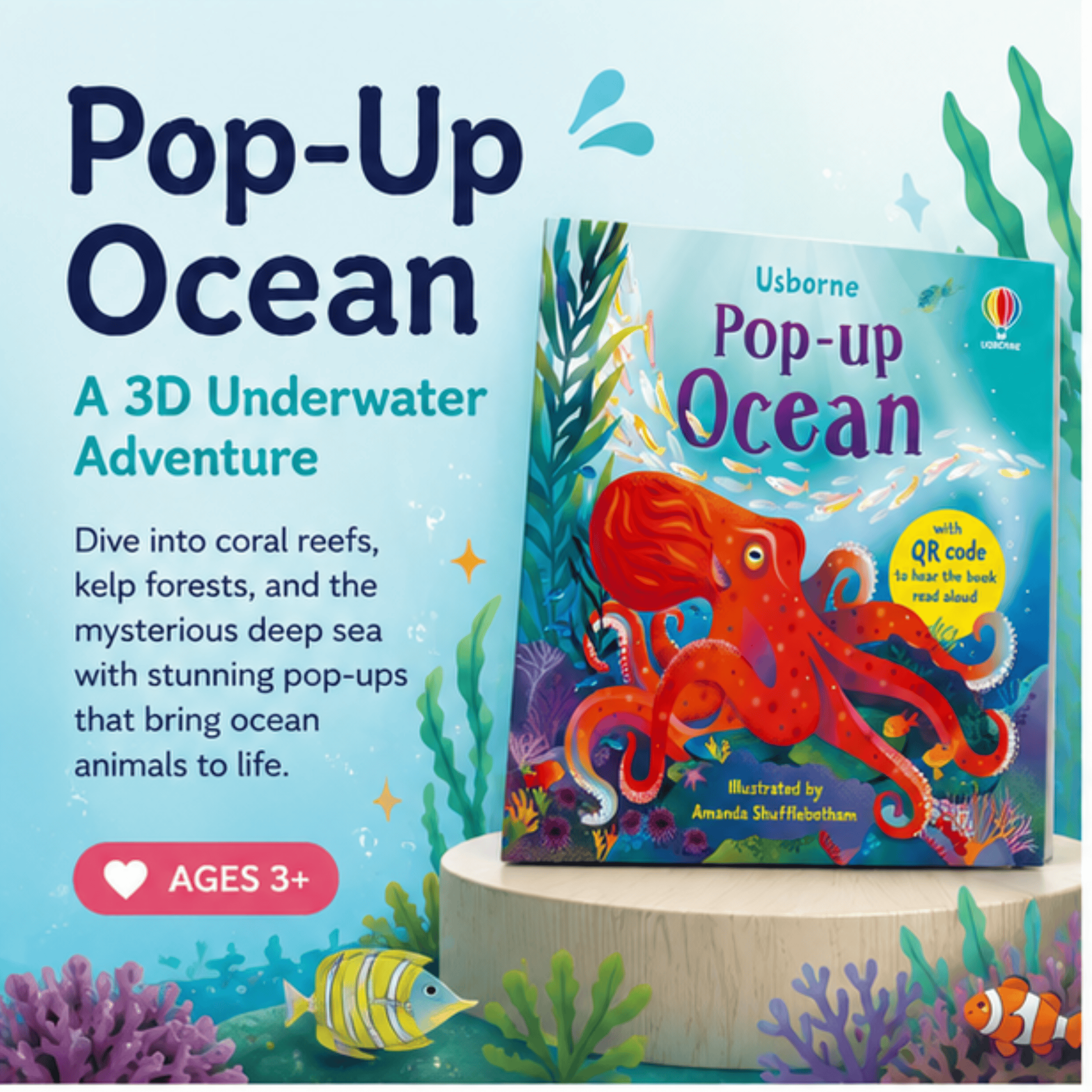 Pop-Up Ocean: An Interactive Underwater Adventure Book Pop-Up Ocean: An Interactive Underwater Adventure Book Best Speech Language Therapy Tools