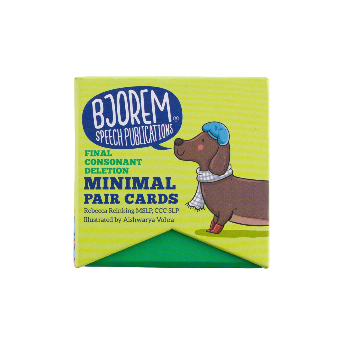 Front of the Final Consonant Deletion minimal pairs box