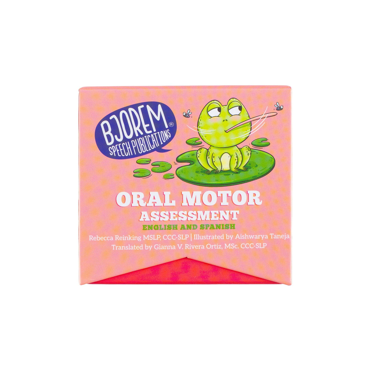Bjorem Oral Motor Assessment English and Spanish box