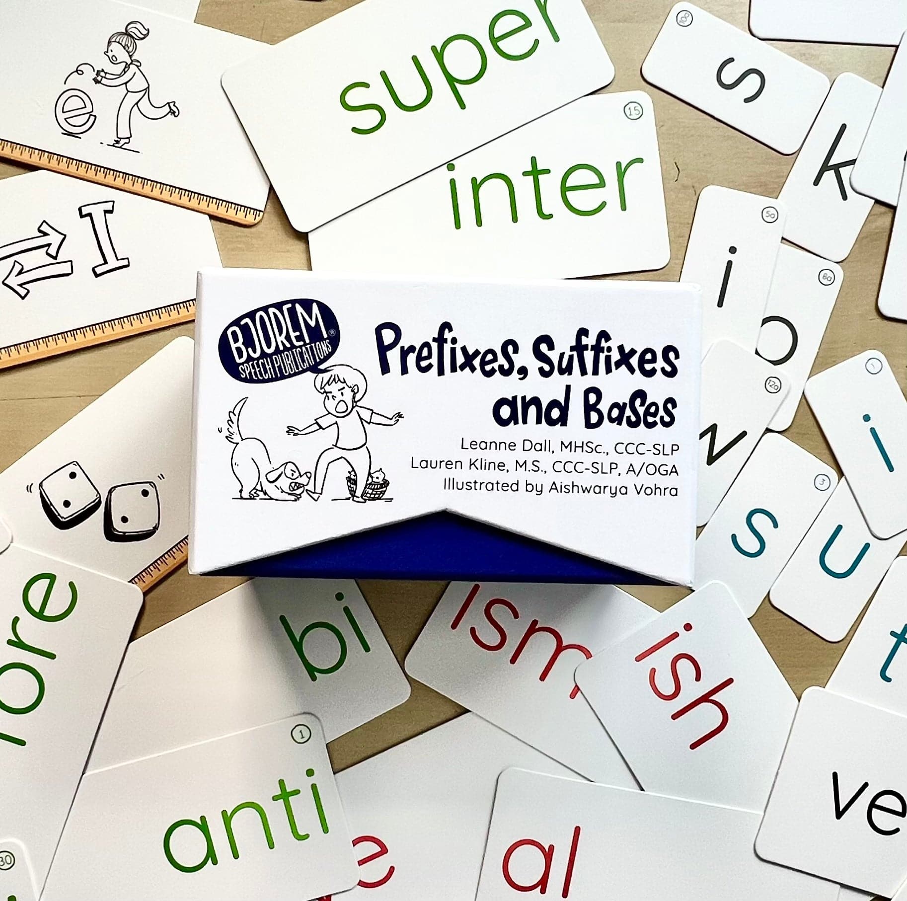 Prefixes suffixes and bases