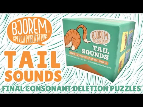 Tail Sounds Final Consonant Deletion Puzzles