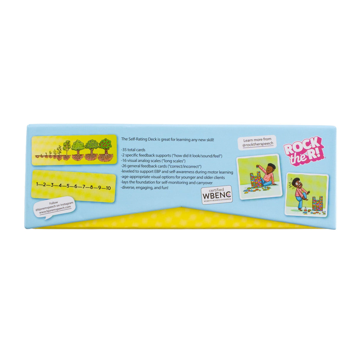 Back of the Self-Rating Deck box