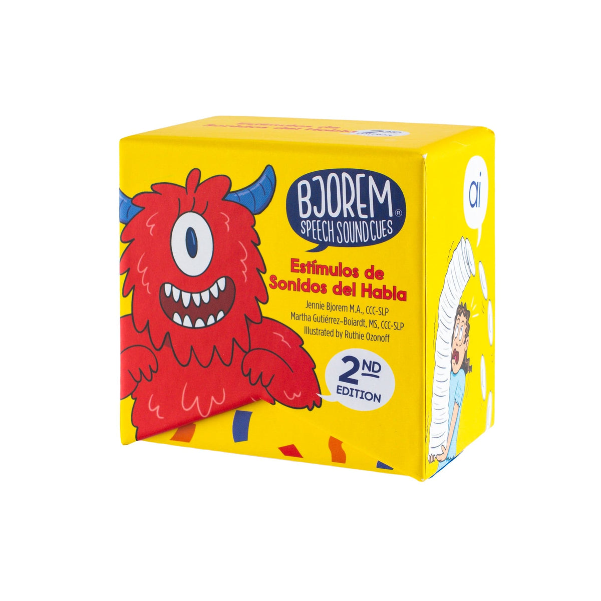 Bjorem Speech Estimulos de Sonidos del Habla Spanish Speech Sound Cues box