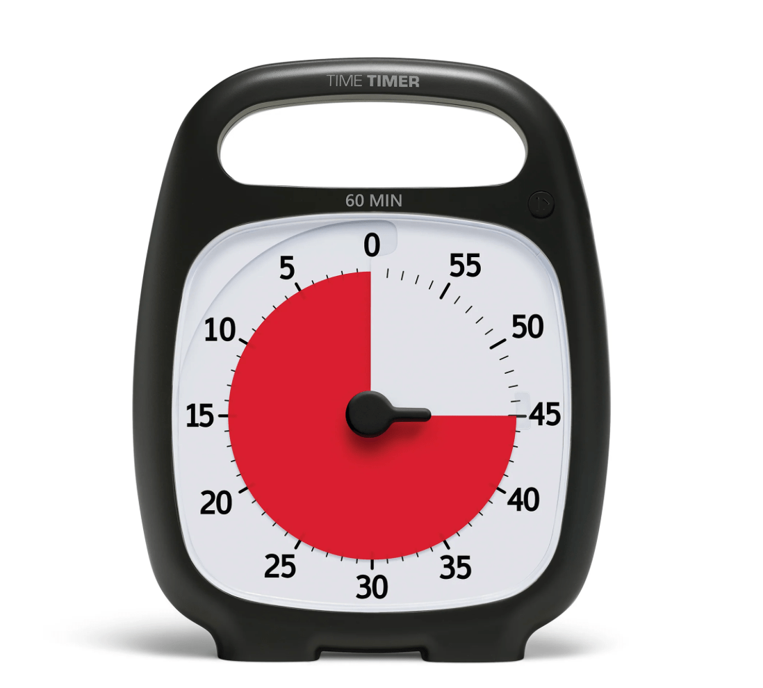 Time Timer® Plus 60 Minute Time Timer® PLUS 60 Minute - Regulation Tool Best Speech Language Therapy Tools