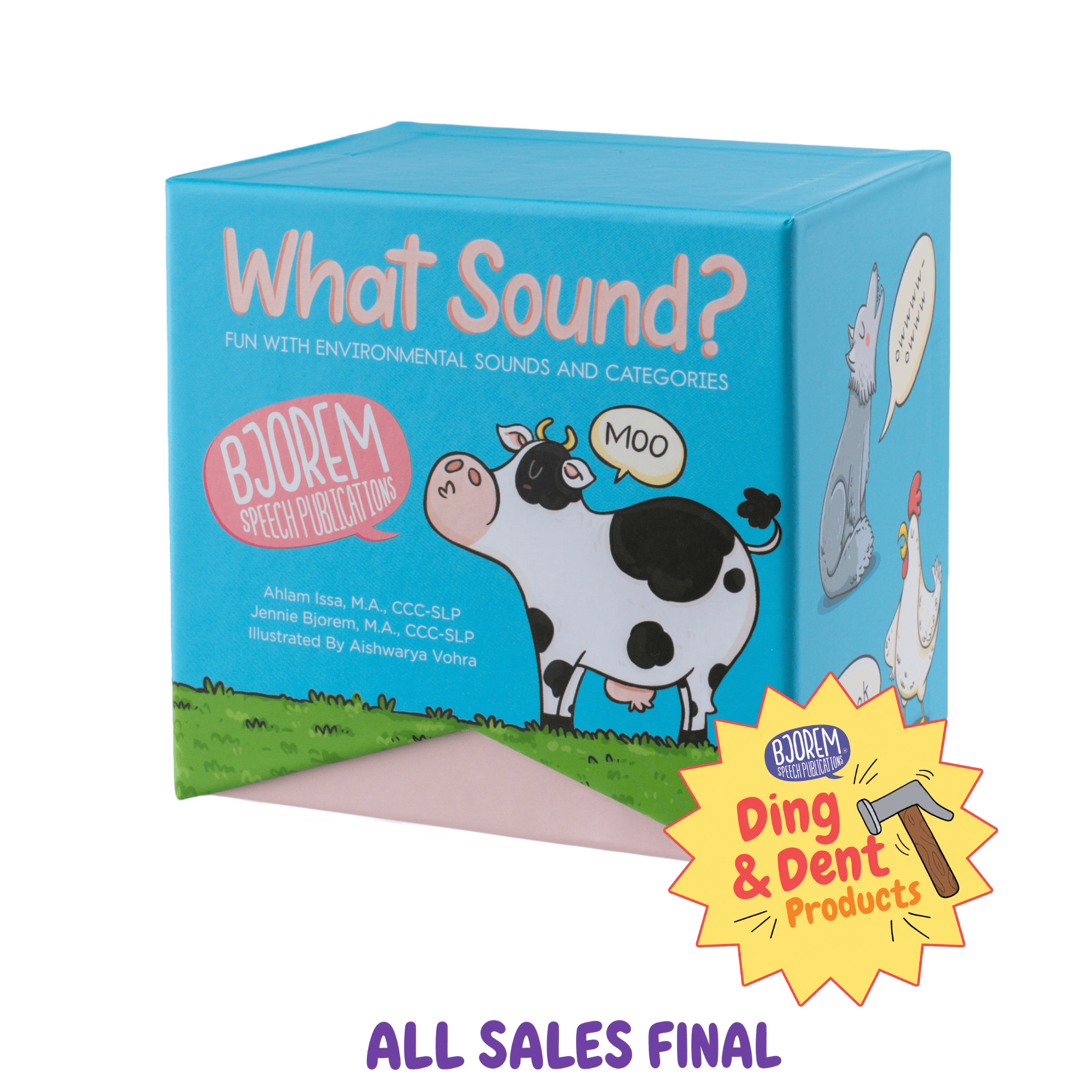 DING AND DENT: What Sound? - Sounds and Categories for Young Children