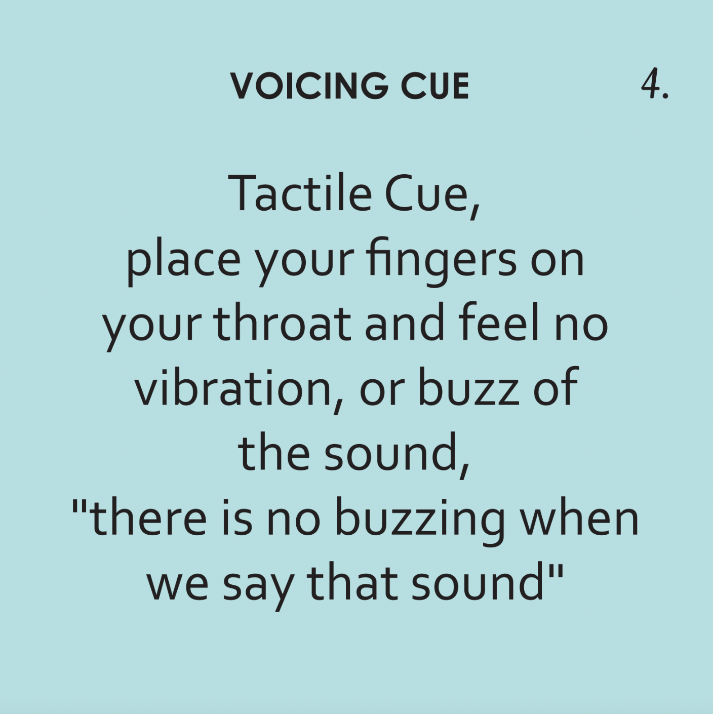 Minimal Pairs: Voicing