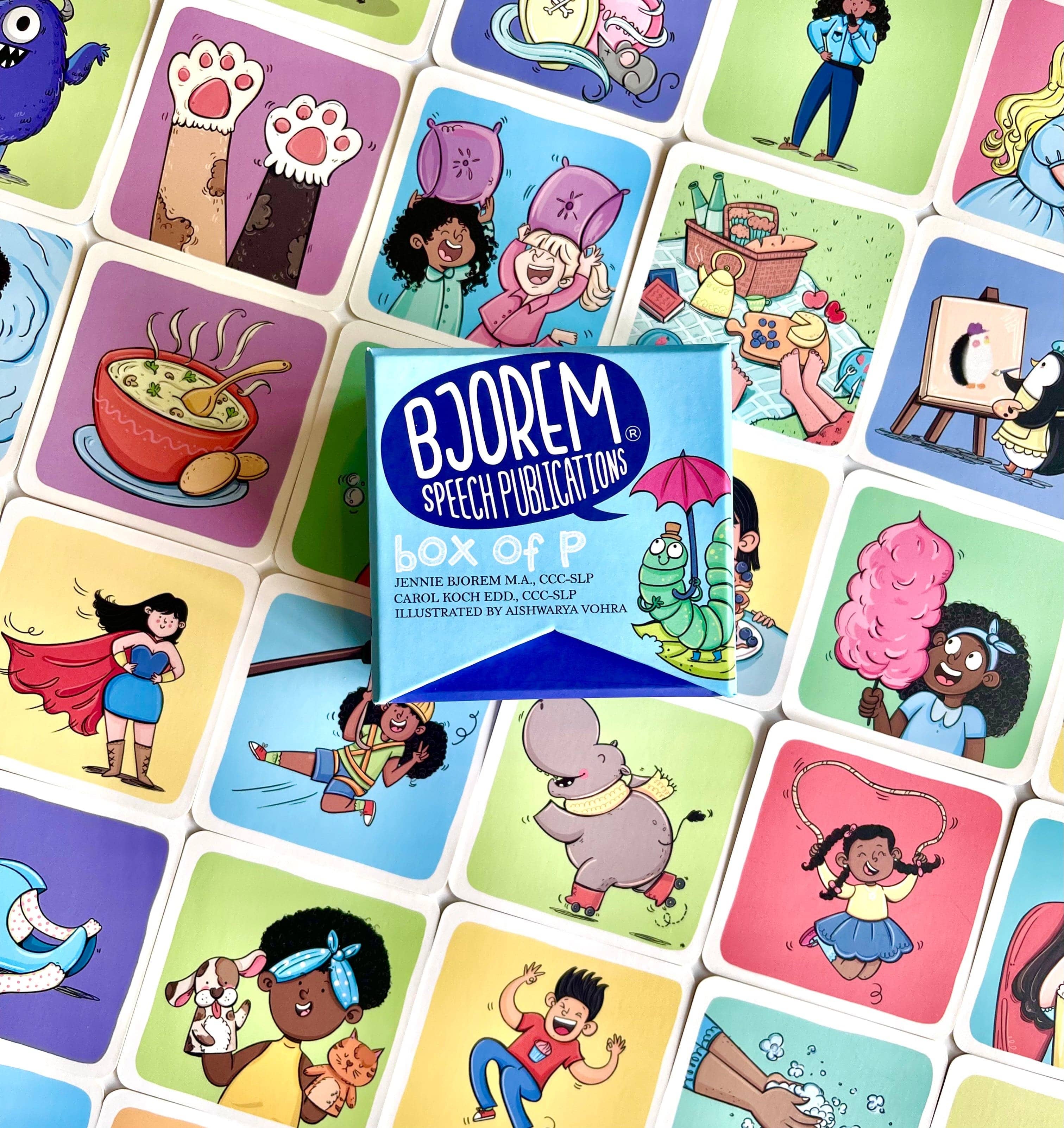 Box of P Speech Sound Cards Box of P Speech Sound Cards for Young Learners Best Speech Language Therapy Tools