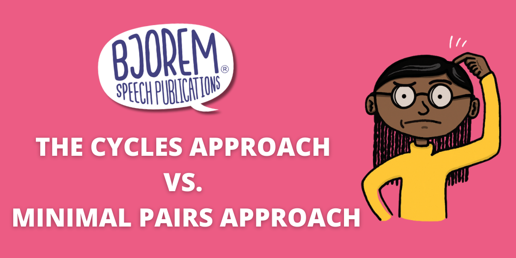 The Cycles Approach vs. Minimal Pairs Approach