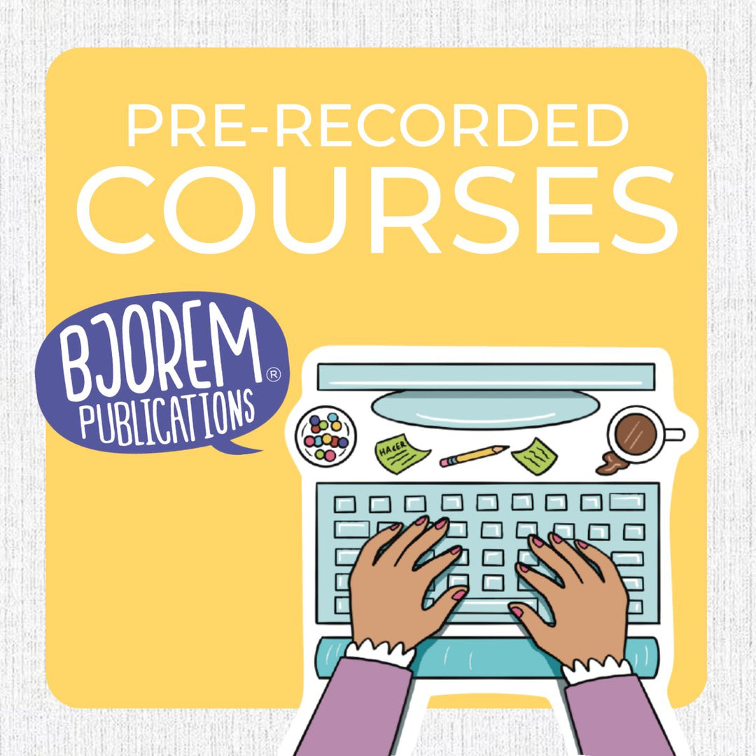 Bjorem Publications | Speech, Language & Literacy Tools for SLPs ...