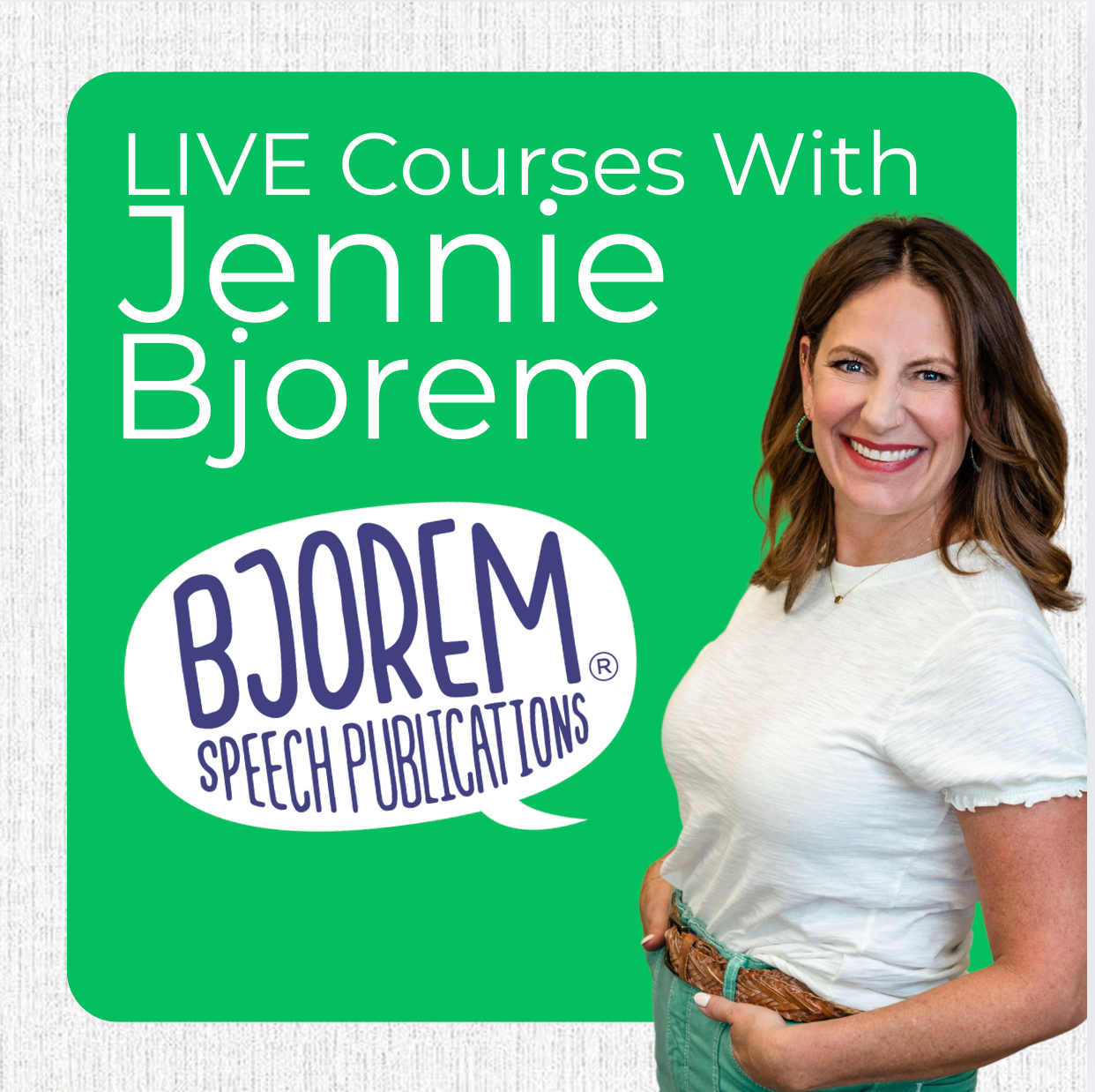 Live Courses with Jennie