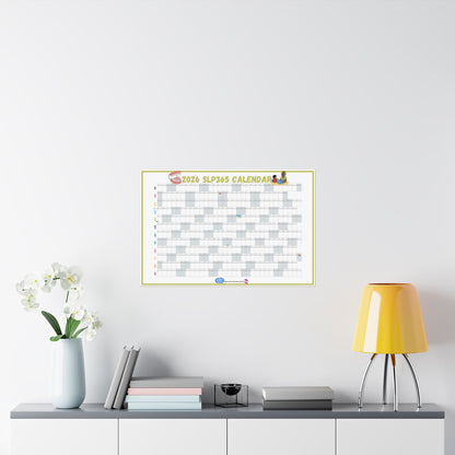 2026 SLP365 BIG Wall Calendar - Pick Your Size