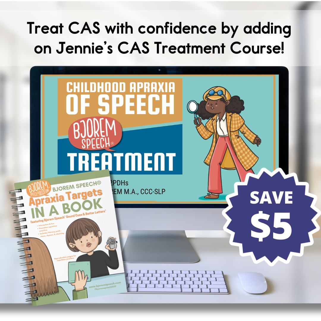 Childhood Apraxia of Speech: Bjorem Speech® Apraxia Targets in a Book DOWNLOAD