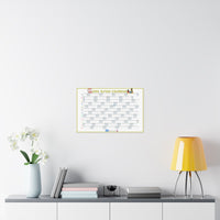 Thumbnail for 2026 SLP365 BIG Wall Calendar - Pick Your Size