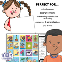 Thumbnail for Whose Matey? Pirate Themed Description Guessing Game - Digital Download