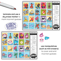 Thumbnail for Whose Matey? Pirate Themed Description Guessing Game - Digital Download