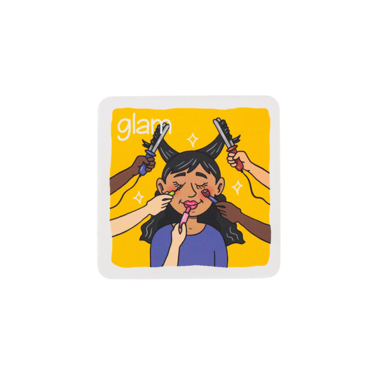 Glam card for the GL cluster from 2 Element Clusters Deck 2