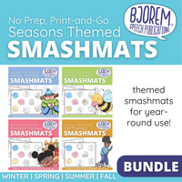 Thumbnail for [title]Seasonal Themed Smashmats for Speech and Language Therapy - Digital Download