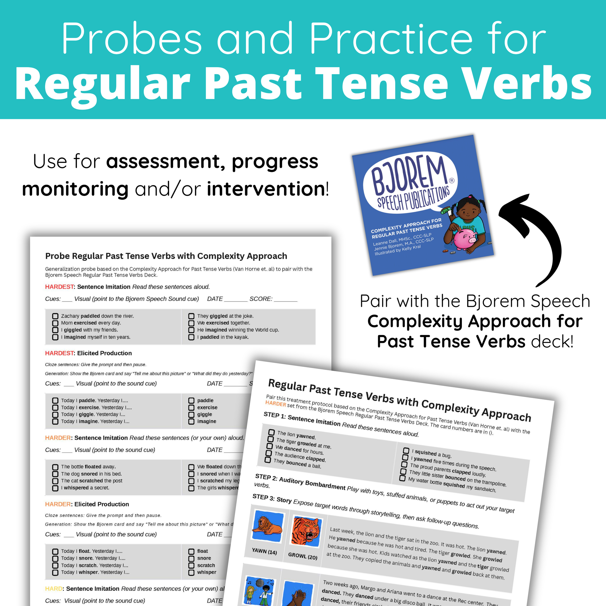 [title]Probes and Practice for Regular Past Tense Verbs | Complexity Approach - Download