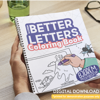 Thumbnail for Better Letters Coloring Book by Bjorem Speech