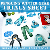 Thumbnail for Penguin's Winter Gear Trials Sheet - Download