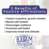 Thumbnail for [title]Growth Mindset Positive Affirmation Visuals - Digital Download