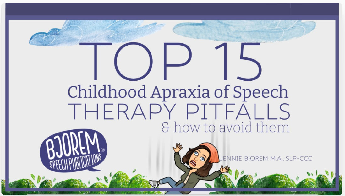 Top 15 Childhood Apraxia of Speech (CAS) Pitfalls & How to Avoid Them {Course}