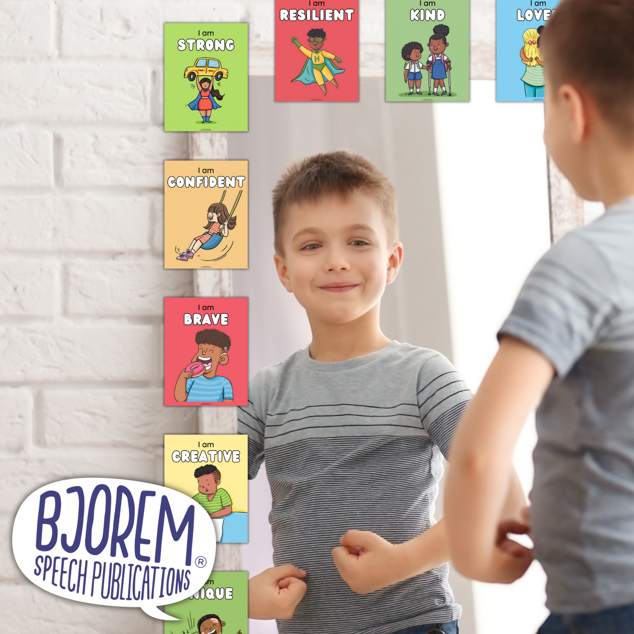 [title]Growth Mindset Positive Affirmation Visuals - Digital Download