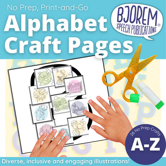 Alphabet Craft Pages | No Prep, Print & Go - Digital Download