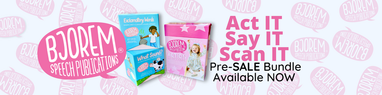 Speech Therapy & Literacy Products for Kids | BjoremSpeech – Bjorem Speech®