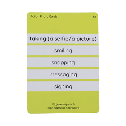 Action Photo Cards