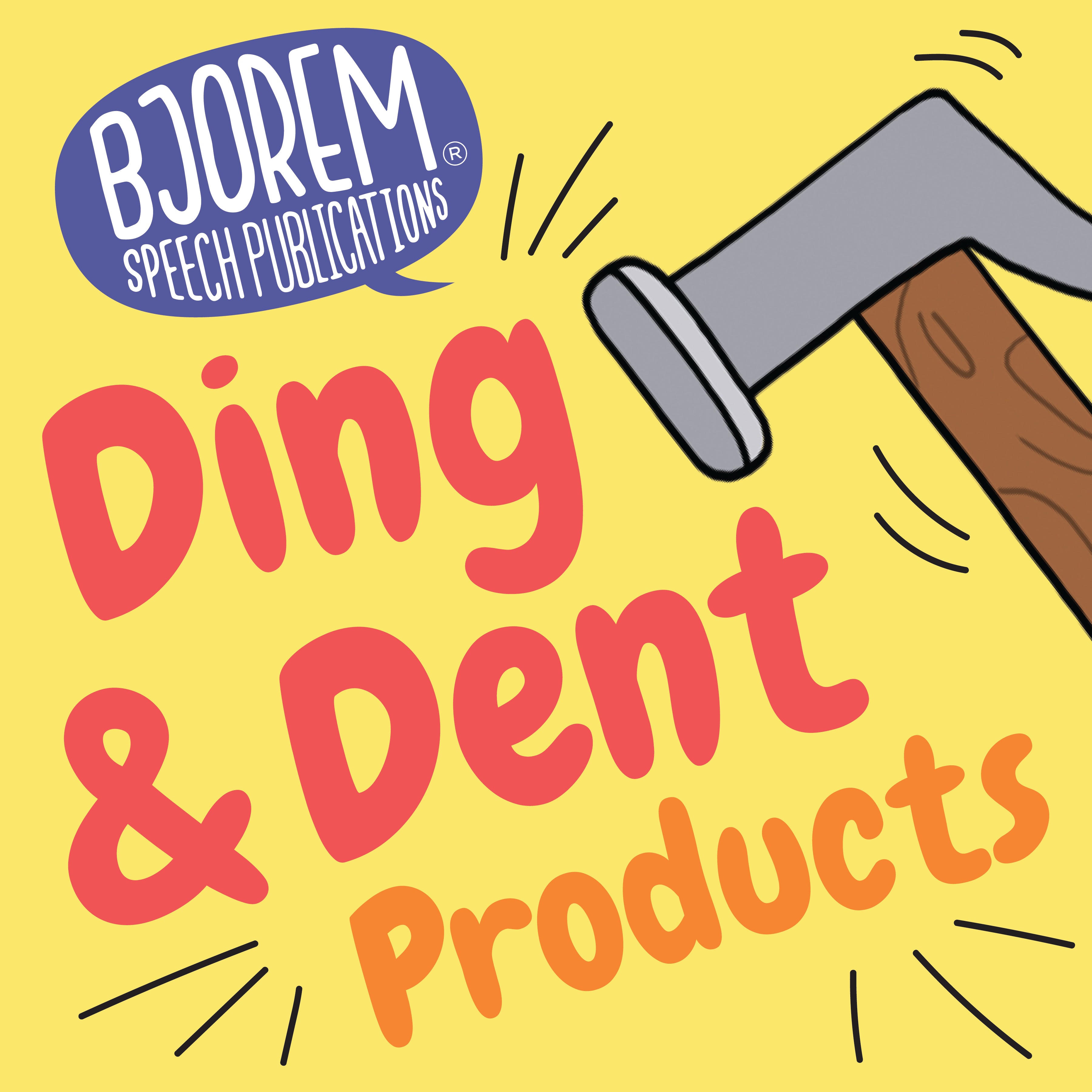 Bjorem Speech Ding & Dent AS-IS Damaged Products: Great Deals on Imperfect Speech Therapy Tools