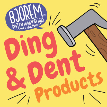 Bjorem Speech Ding & Dent AS-IS Damaged Products: Great Deals on Imperfect Speech Therapy Tools