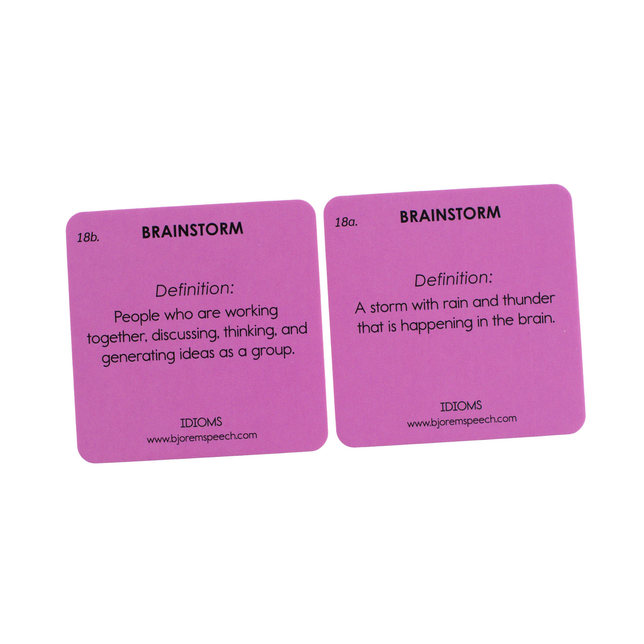 Idioms