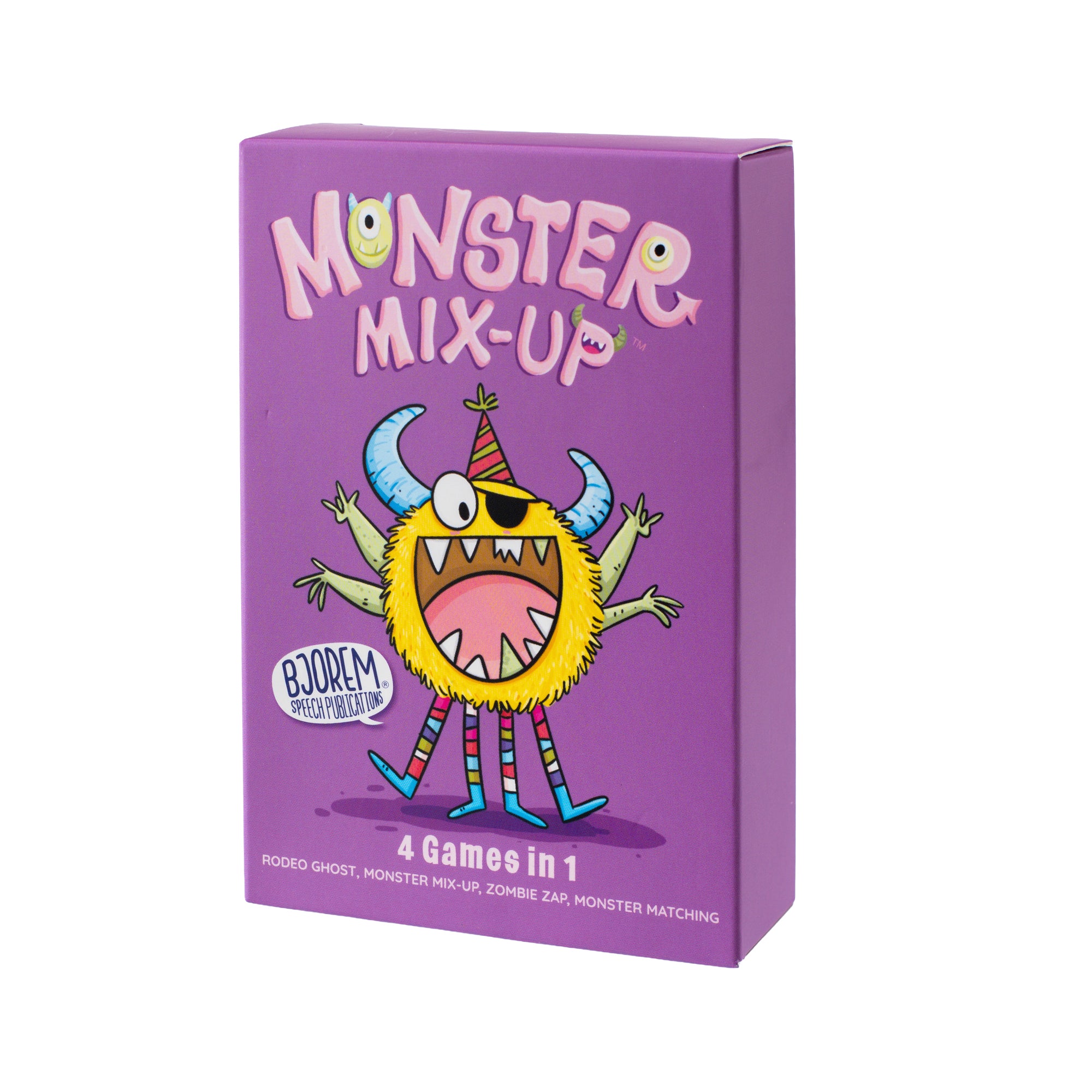 Monster Mix-Up® Card Game - 4 Games in 1