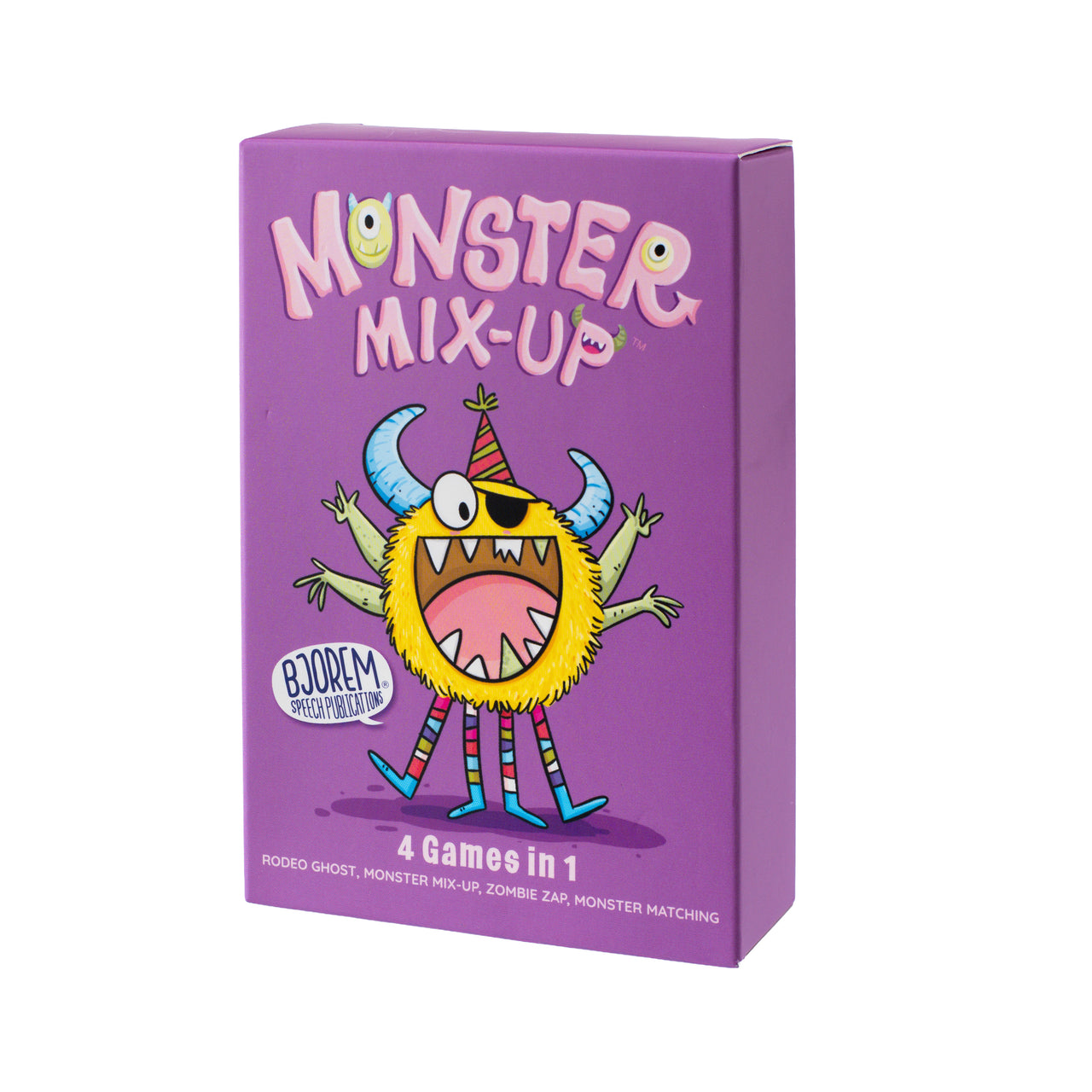Monster Mix-Up® Card Game - 4 Games in 1