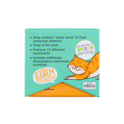 Tail Sounds Final Consonant Deletion Puzzles