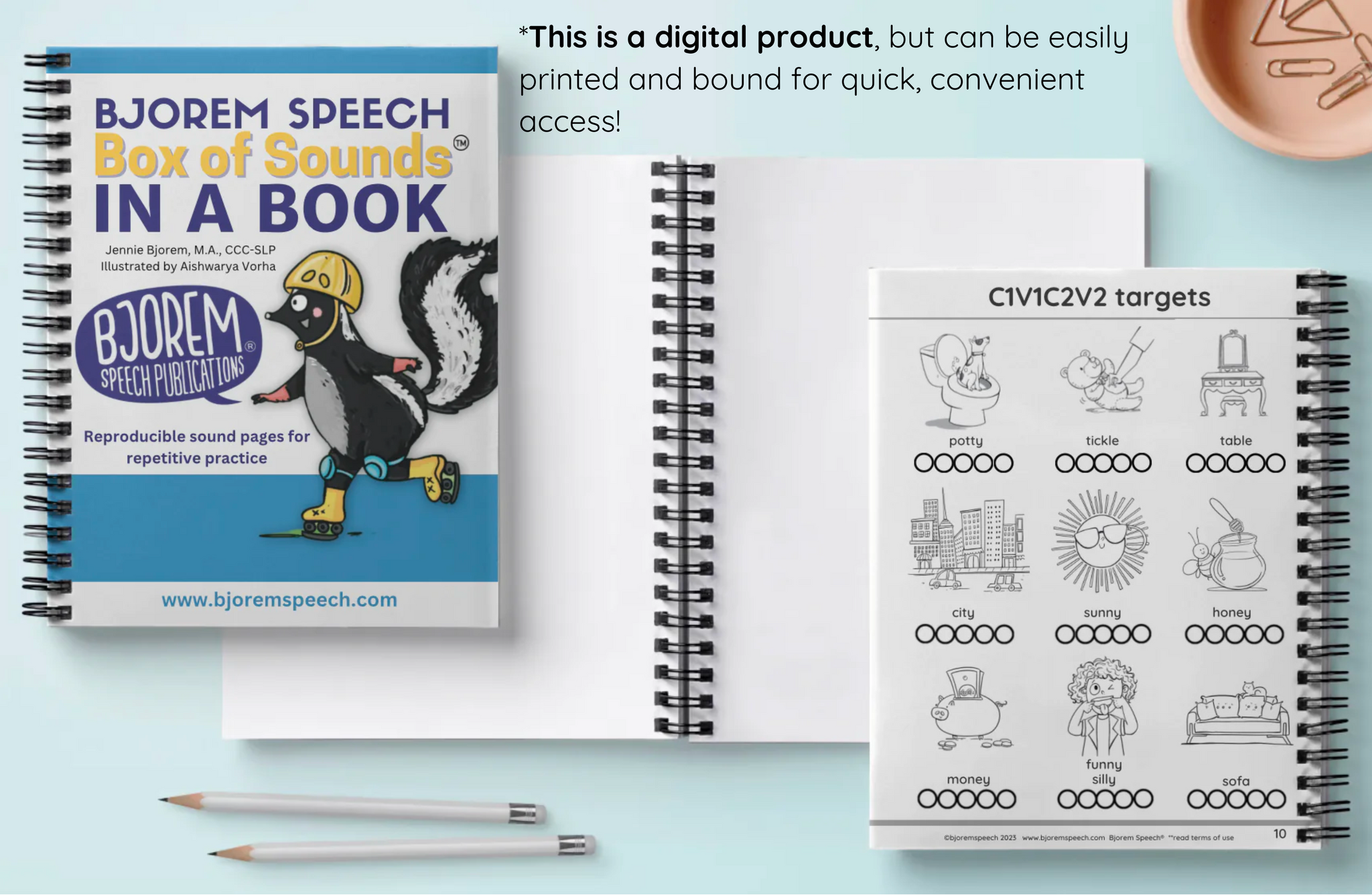 Bjorem Speech® Box of Sounds in a Book - Articulation Therapy Download