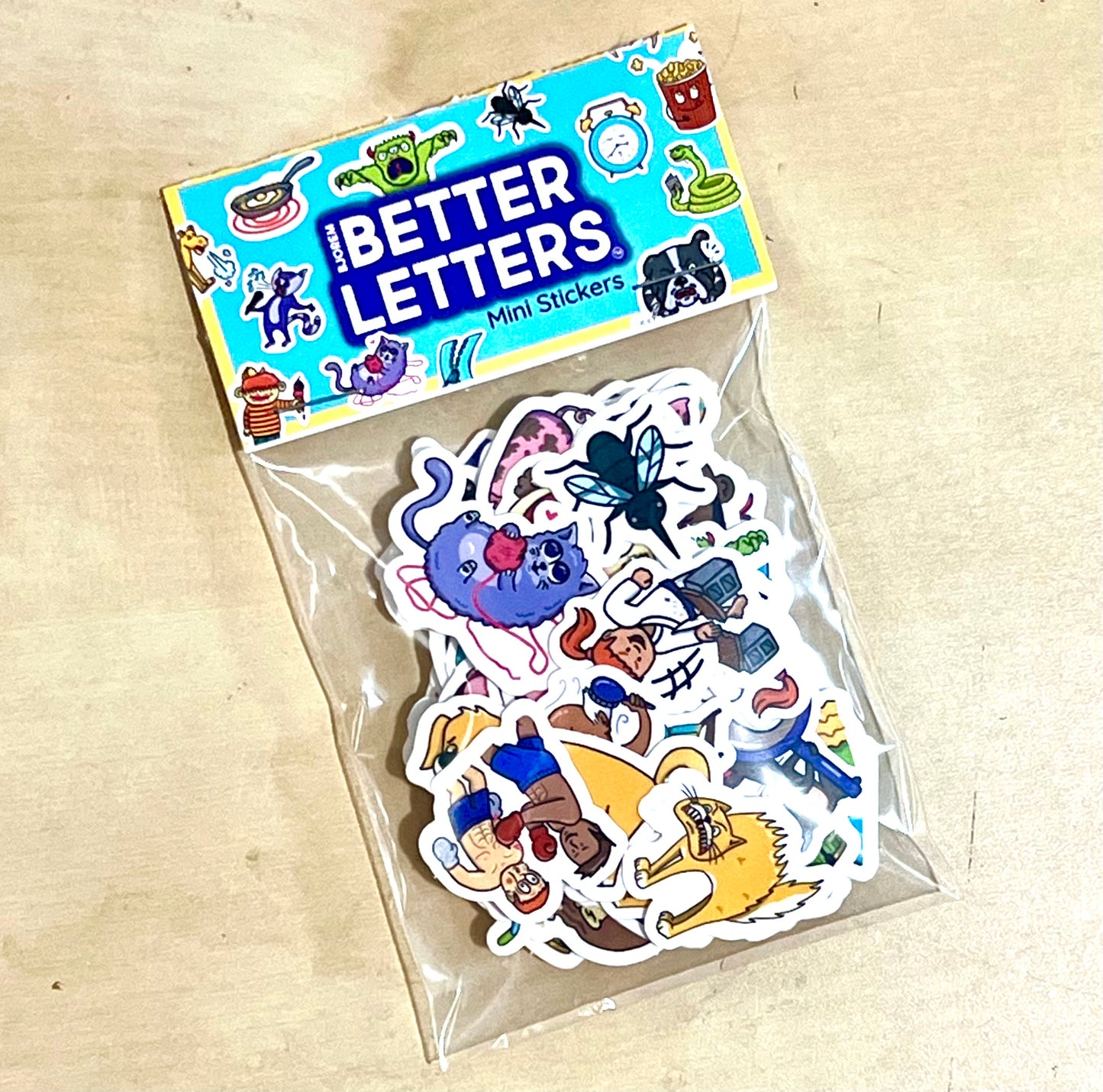 Bjorem Better Letters™ & Bjorem Speech Sound Cues Mini Vinyl Sticker P