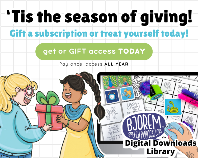 Speech Therapy & Literacy Products for Kids | BjoremSpeech – Bjorem Speech®