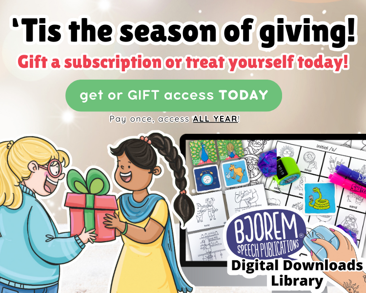 Speech Therapy & Literacy Products for Kids | BjoremSpeech – Bjorem Speech®