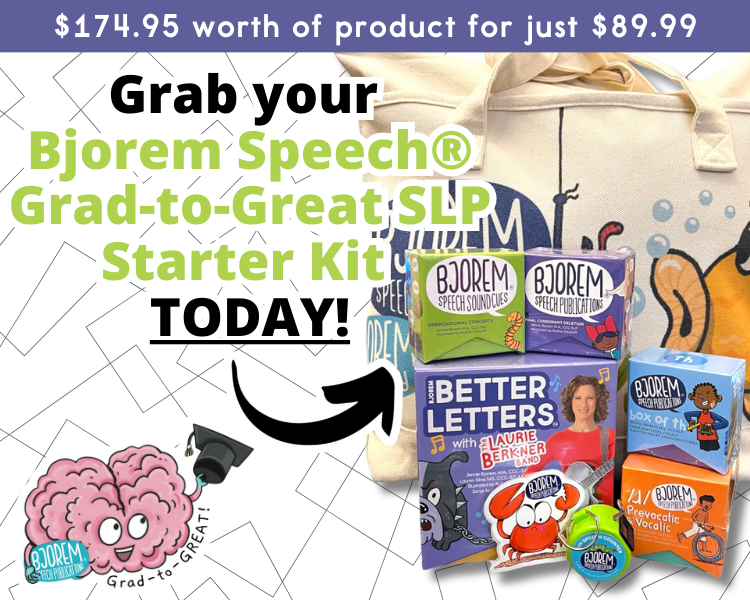 Speech Therapy & Literacy Products for Kids & Toddlers – Bjorem Speech®