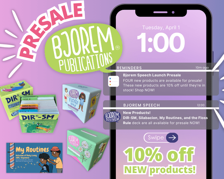 Speech Therapy & Literacy Products for Kids & Toddlers | Jennie Bjorem ...