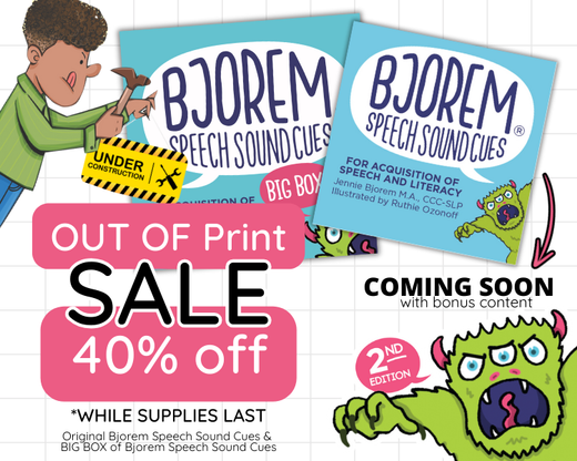 Speech Therapy & Literacy Products for Kids | BjoremSpeech – Bjorem Speech®