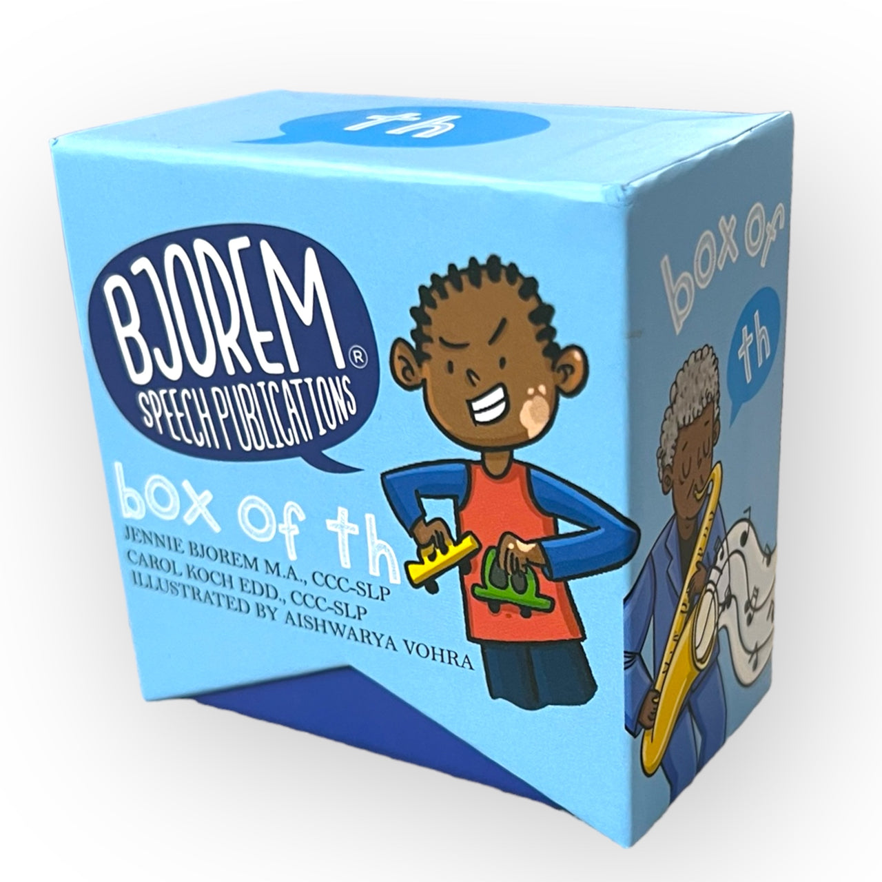 Bjorem Speech® Box of TH Sound Cards - Articulation Therapy - TH Sound